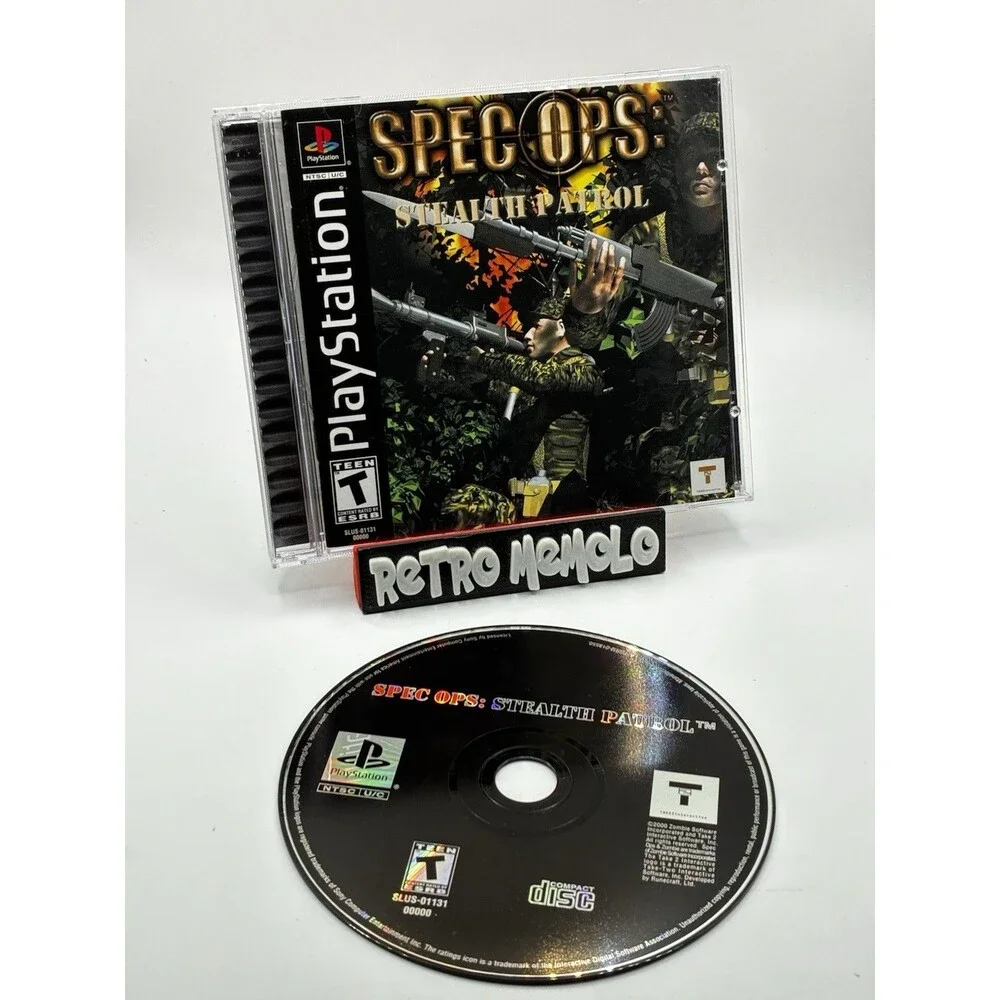 Spec Ops: Stealth Patrol (PlayStation 1 PS1) CIB COMPLETE & TESTED